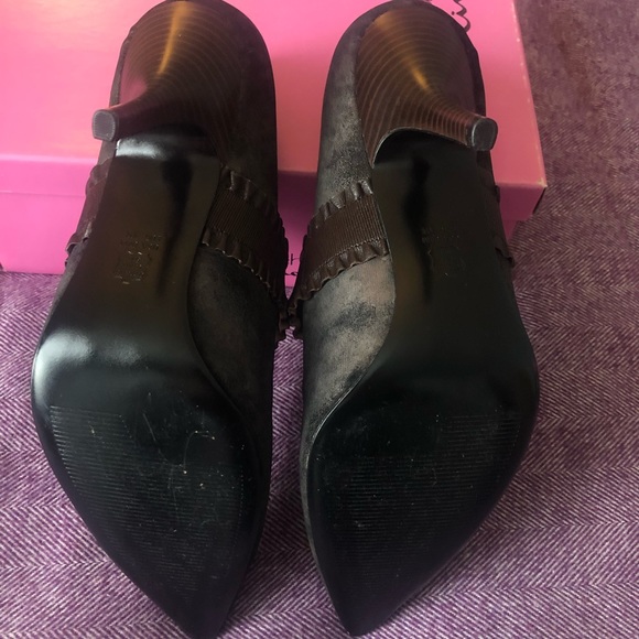 NIB Nina pewter w/ plaza brown strap 9.5M - Picture 3 of 6